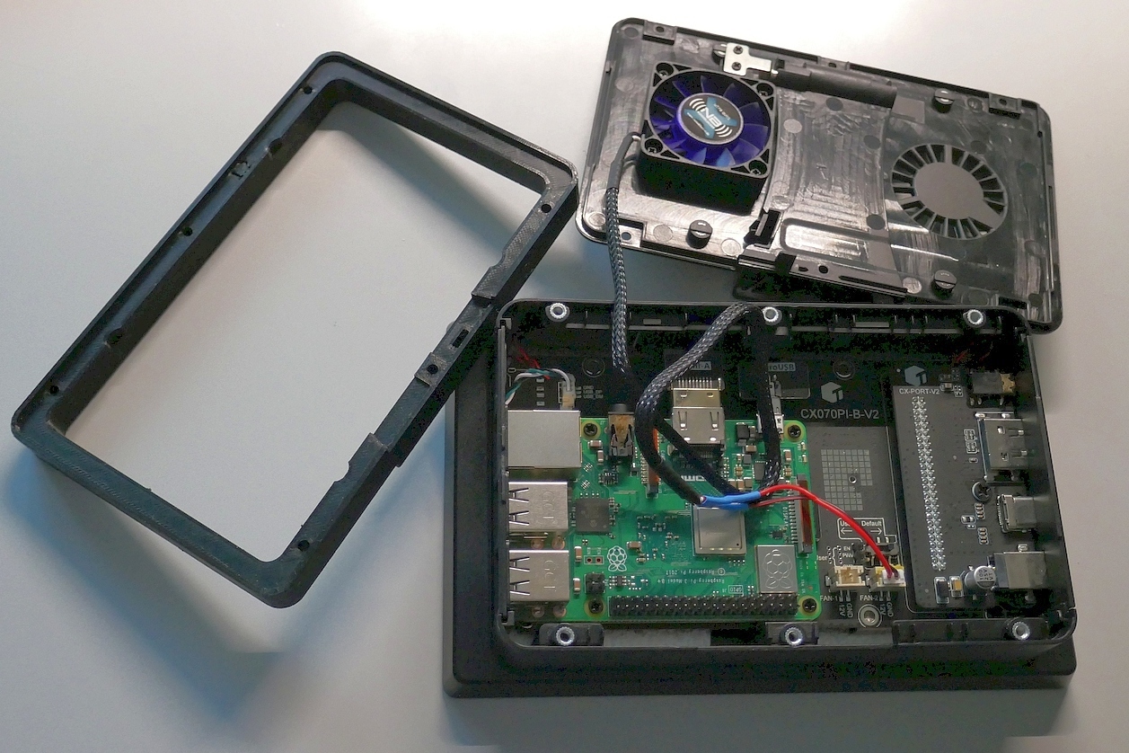 Gehäuse mit Rückwandverlängerung